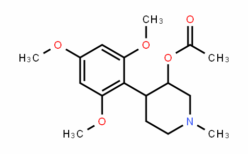1-methyl-4-(2,4,6-trimethoxyphenyl)piperiDin-3-yl acetate