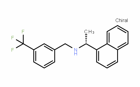 1-Naphthalenemethanamine, α-methyl-N-[[3-(trifluoromethyl)phenyl]methyl]-, (αR)-