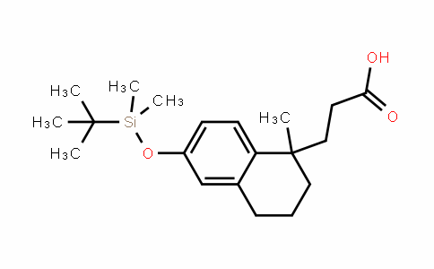 1-Naphthalenepropanoic acid, 6-[[(1,1-Dimethylethyl)Dimethylsilyl]oxy]-1,2,3,4-tetrahyDro-1-methyl-