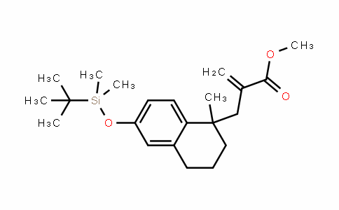1-Naphthalenepropanoic acid, 6-[[(1,1-Dimethylethyl)Dimethylsilyl]oxy]-1,2,3,4-tetrahyDro-1-methyl-α-methylene-, methyl ester