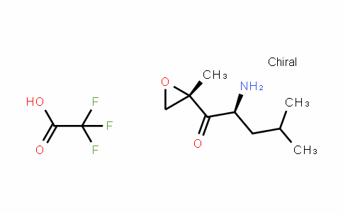 1-Pentanone, 2-amino-4-methyl-1-[(2S)-2-methyl-2-oxiranyl]-, (2S)-, 2,2,2-trifluoroacetate (1:1)
