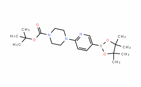 1-Piperazinecarboxylic acid, 4-[5-(4,4,5,5-tetramethyl-1,3,2-Dioxaborolan-2-yl)-2-pyriDinyl]-, 1,1-Dimethylethyl ester