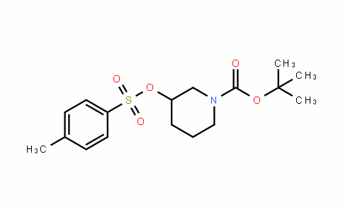 1-PiperiDinecarboxylic acid, 3-[[(4-methylphenyl)sulfonyl]oxy]-, 1,1-Dimethylethyl ester