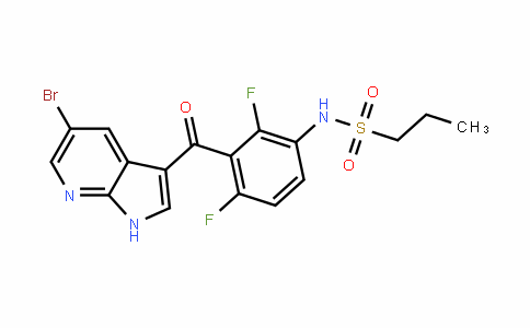 1-PropanesulfonamiDe, N-[3-[(5-bromo-1H-pyrrolo[2,3-b]pyriDin-3-yl)carbonyl]-2,4-Difluorophenyl]-