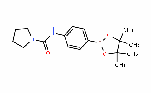 1-PyrroliDinecarboxamiDe, N-[4-(4,4,5,5-tetramethyl-1,3,2-Dioxaborolan-2-yl)phenyl]-