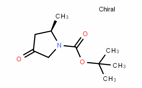 1-PyrroliDinecarboxylic acid, 2-methyl-4-oxo-, 1,1-Dimethylethyl ester, (2R)-