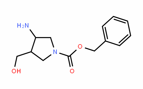 1-PyrroliDinecarboxylic acid, 3-amino-4-(hyDroxymethyl)-, phenylmethyl ester