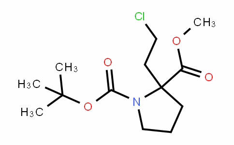 1-Tert-butyl 2-methyl 2-(2-chloroethyl)pyrroliDine-1,2-Dicarboxylate