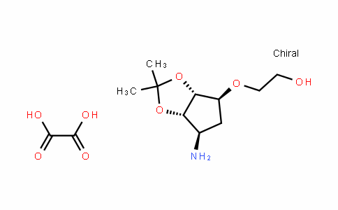 2-(((3aR,4S,6R,6aS)-6-amino-2,2-DimethyltetrahyDro-3aH-cyclopenta[D][1,3]Dioxol-4-yl)oxy)ethanol oxalate