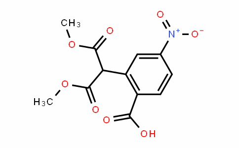 2-(1,3-Dimethoxy-1,3-Dioxopropan-2-yl)-4-nitrobenzoic acid
