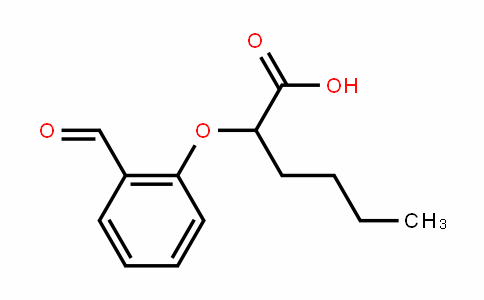 2-(2-Formylphenoxy)hexanoic acid