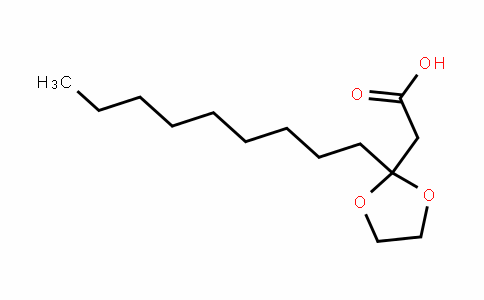 2-(2-nonyl-1,3-Dioxolan-2-yl)acetic acid