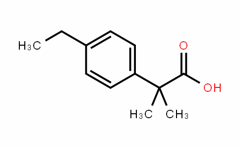 2-(4-ethylphenyl)-2-methylpropanoic acid
