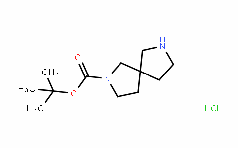 2,7-Diazaspiro[4.4]nonane-2-carboxylic acid, 1,1-Dimethylethyl ester, (HyDrochloriDe) (1:1)