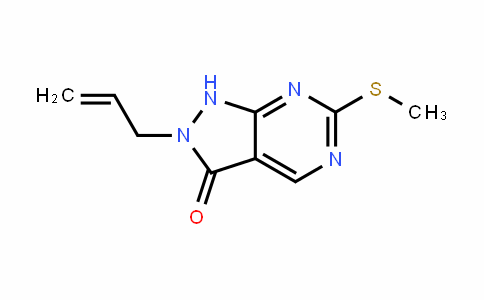 2-allyl-6-(methylthio)-1H-pyrazolo[3,4-D]pyrimiDin-3(2H)-one