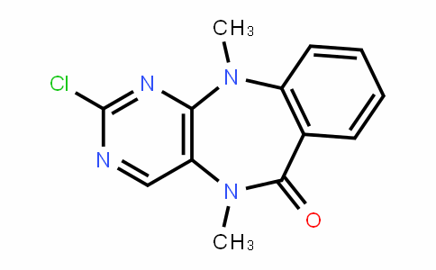 2-chloro-5,11-Dimethyl-5H-benzo[e]pyrimiDo[5,4-b][1,4]Diazepin-6(11H)-one
