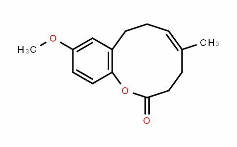 2H-1-Benzoxecin-2-one, 3,4,7,8-tetrahyDro-10-methoxy-5-methyl-, (5E)-