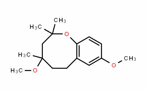 2H-1-Benzoxocin, 3,4,5,6-tetrahyDro-4,8-Dimethoxy-2,2,4-trimethyl-