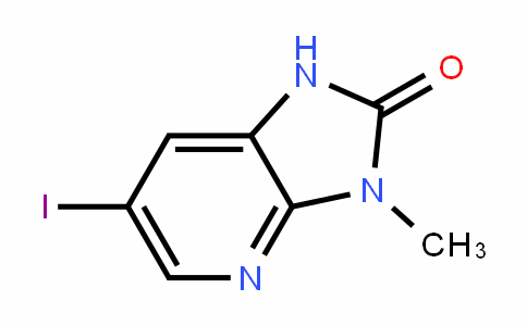 1,3-二氢-6-碘-3-甲基-2H-咪唑并[4,5-b]吡啶-2-酮