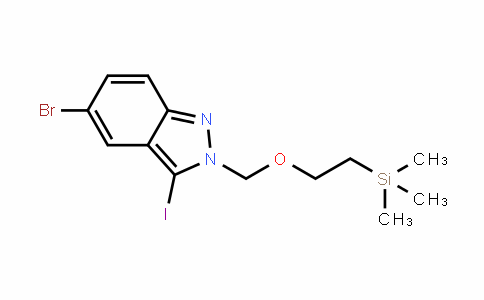 2H-InDazole, 5-bromo-3-ioDo-2-[[2-(trimethylsilyl)ethoxy]methyl]-