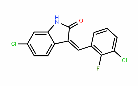 2H-InDol-2-one, 6-chloro-3-[(3-chloro-2-fluorophenyl)methylene]-1,3-DihyDro-