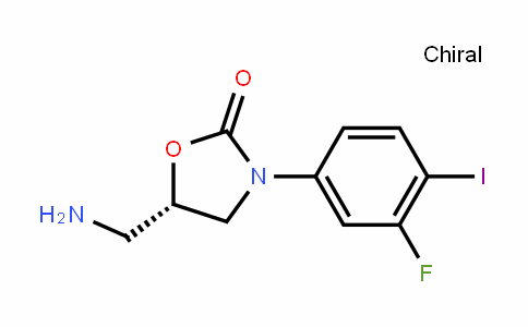 2-OxazoliDinone, 5-(aminomethyl)-3-(3-fluoro-4-ioDophenyl)-, (5S)-