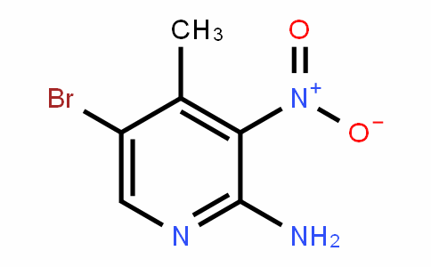 2-PyriDinamine, 5-bromo-4-methyl-3-nitro-