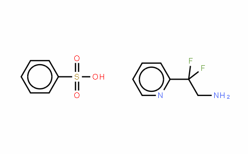 2-PyriDineethanamine, b,b-Difluoro-, benzenesulfonate (1:1)