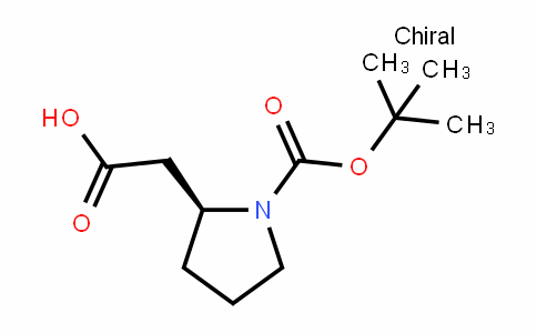 2-PyrroliDineacetic acid, 1-[(1,1-Dimethylethoxy)carbonyl]-, (2S)-