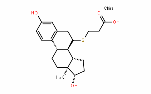 3-(((8R,9S,13S,14S,17S)-3,17-DihyDroxy-13-methyl-7,8,9,11,12,13,14,15,16,17-DecahyDro-6H-cyclopenta[a]phenanthren-7-yl)thio)propanoic acid