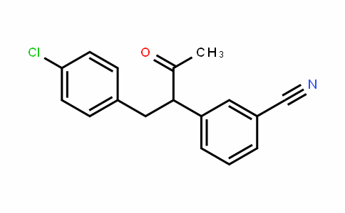 3-(1-(4-chlorophenyl)-3-oxobutan-2-yl)benzonitrile