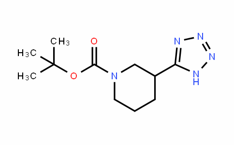 3-(1H-Tetrazol-5-yl)-1-piperiDinecarboxylic acid 1,1-Dimethylethyl ester