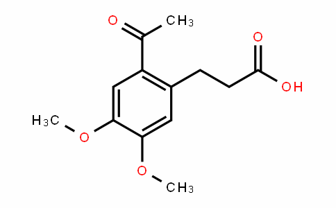 3-(2-acetyl-4,5-Dimethoxyphenyl)propanoic acid