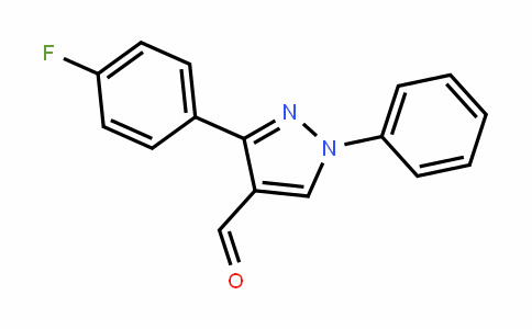 3-(4-fluorophenyl)-1-phenyl-1H-pyrazole-4-carbalDehyDe