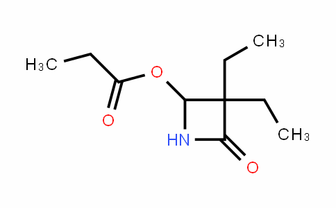 3,3-Diethyl-4-oxoazetiDin-2-yl propionate