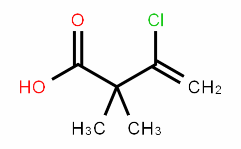 3-chloro-2,2-Dimethylbut-3-enoic acid