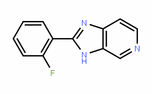 3H-ImiDazo[4,5-c]pyriDine, 2-(2-fluorophenyl)-