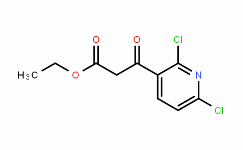 3-PyriDinepropanoic acid, 2,6-Dichloro-β-oxo-, ethyl ester