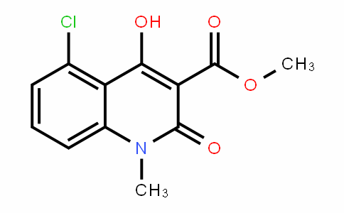 3-Quinolinecarboxylic acid, 5-chloro-1,2-DihyDro-4-hyDroxy-1-methyl-2-oxo-, methyl ester