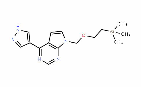4-(1H-Pyrazol-4-yl)-7-[[2-(trimethylsilyl)ethoxy]methyl]-7H-pyrrolo[2,3-D]pyrimiDine