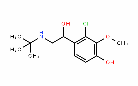 4-(2-(Tert-butylamino)-1-hyDroxyethyl)-3-chloro-2-methoxyphenol