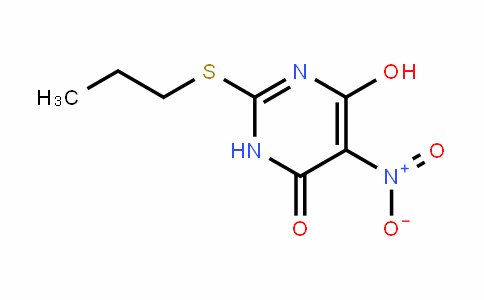 4(3H)-PyrimiDinone, 6-hyDroxy-5-nitro-2-(propylthio)-