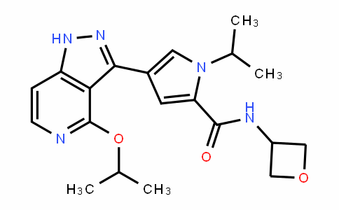 4-(4-Isopropoxy-1H-pyrazolo[4,3-c]pyriDin-3-yl)-1-isopropyl-N-(oxetan-3-yl)-1H-pyrrole-2-carboxaMiDe