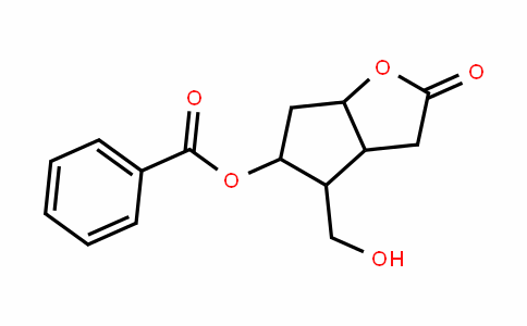 4-(hyDroxymethyl)-2-oxohexahyDro-2H-cyclopenta[b]furan-5-yl benzoate