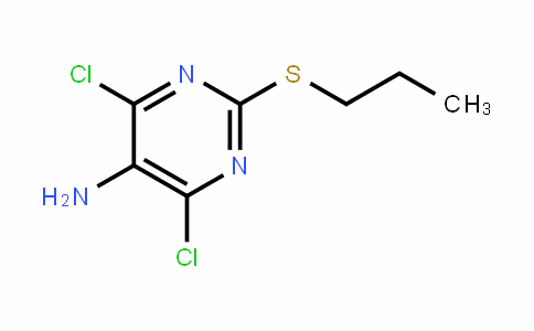 4,6-Dichloro-2-(propylthio)pyrimiDin-5-amine