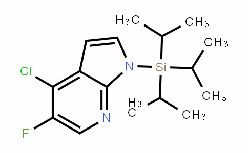 4-chloro-5-fluoro-1-(triisopropylsilyl)-1H-pyrrolo[2,3-b]pyriDine