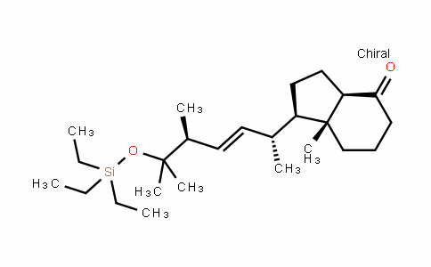 4H-InDen-4-one, octahyDro-7a-methyl-1-[(1R,2E,4S)-1,4,5-trimethyl-5-[(triethylsilyl)oxy]-2-hexen-1-yl]-, (1R,3aR,7aR)-