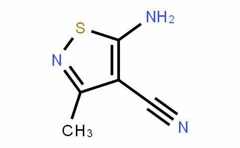 4-Isothiazolecarbonitrile, 5-aMino-3-Methyl-