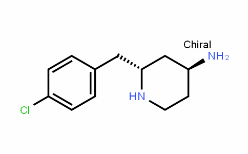 4-PiperiDinamine, 2-[(4-chlorophenyl)methyl]-, (2R-trans)- (9CI)