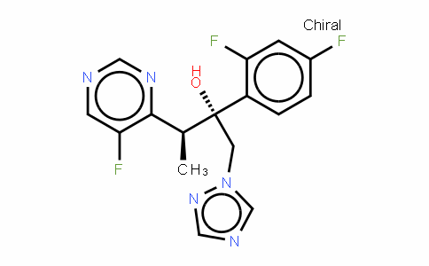 4-PyriMiDineethanol, α-(2,4-Difluorophenyl)-5-fluoro-β-Methyl-α-(1H-1,2,4-triazol-1-ylMethyl)-, (αR,βS)-, Mono[(1R,4S)-7,7-DiMethyl-2-oxobicyclo[2.2.1]heptane-1-Methanesulfonate] (salt)